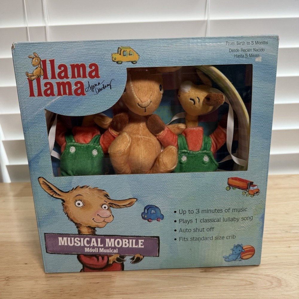 Llama Llama Musical Mobile Brand New In Box  For Baby Gifts Baby Shower